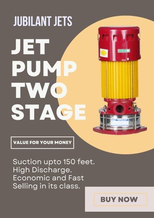 Jet Pump Two Stage